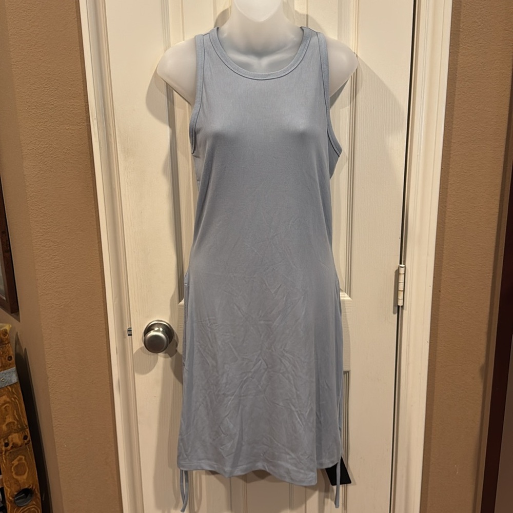 NWT - Alphalete Slate Blue Tank Dress. Sz XXL